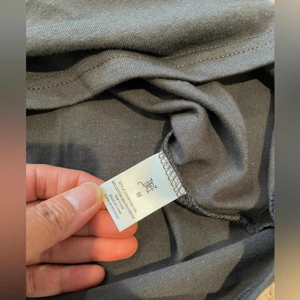 ED HARDY Ace Skull Men's Charcoal Gray T-shirt - Picture 8 of 11